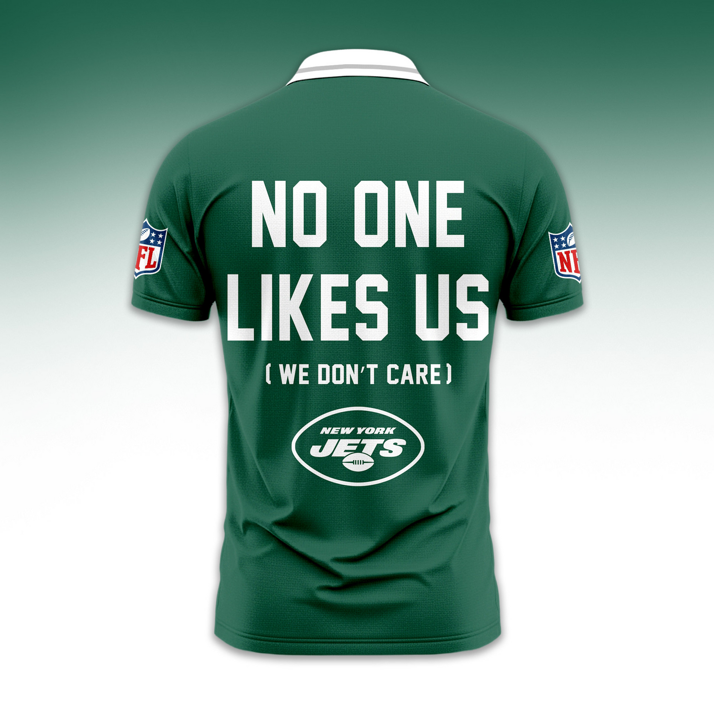 NYJ NFL No One Like Us Polo Shirt DDT HLPHUONG