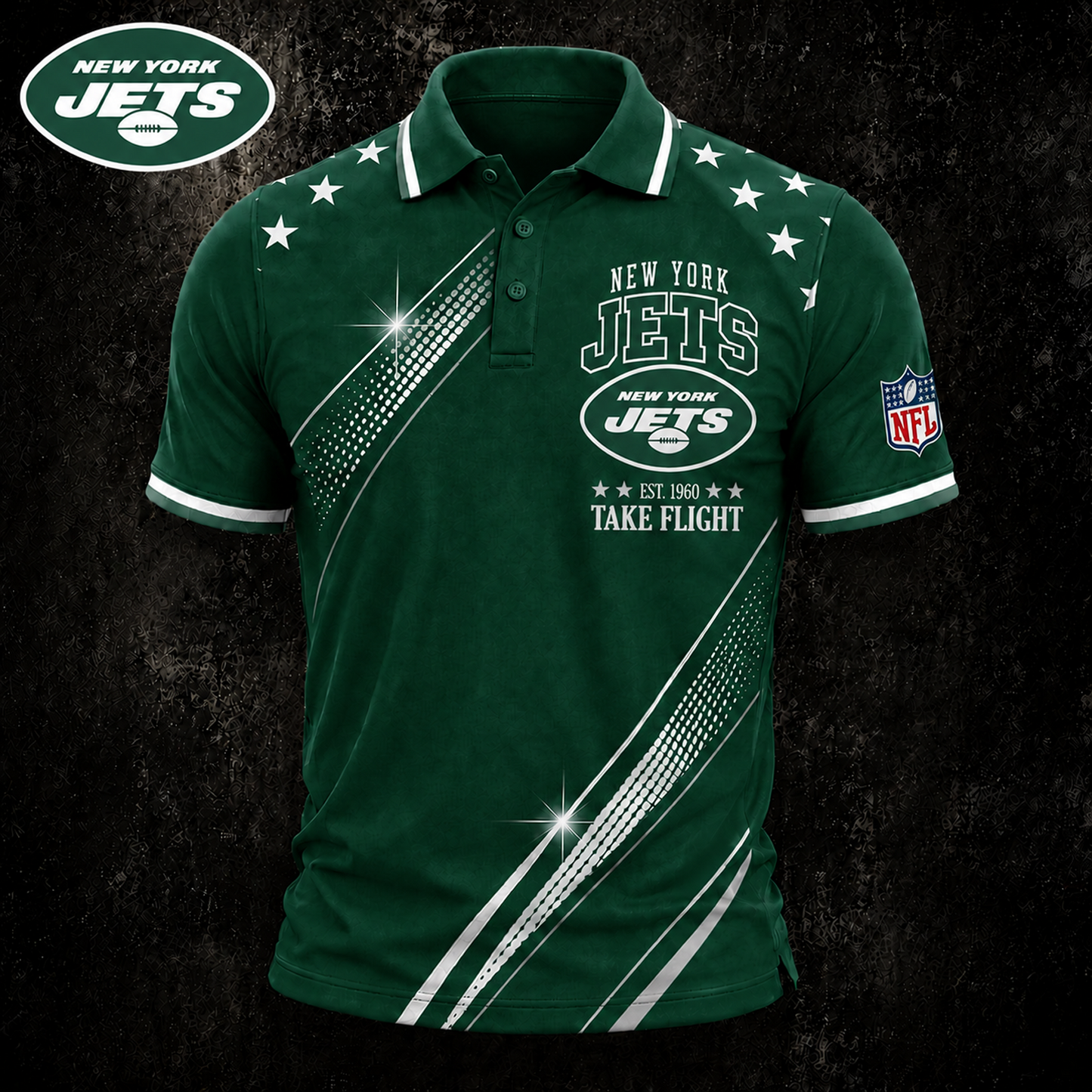 NYJ Premium NFL All-Star Game Day Polo Shirt 2406
