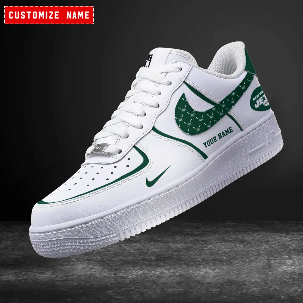 NYJ Premium NFL V3 AF1 Sneaker DDT CTND