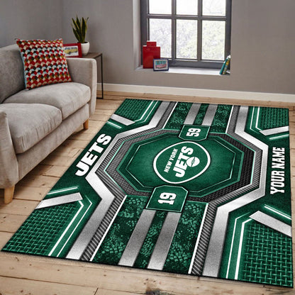 NYJ x NFL Custom Rug DatND DVT