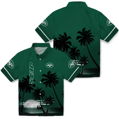 NYJ x NFL Hawaiian Shirt ƒ?? Beach Sunset DATND TANTD 270526