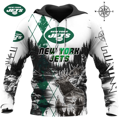 NYJ x NFL Hiking 3D Hoodie DDT CTND