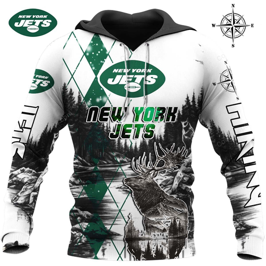 NYJ x NFL Hiking 3D Hoodie DDT CTND