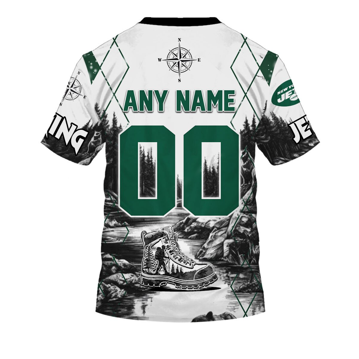 NYJ x NFL Hiking 3D Hoodie DDT CTND
