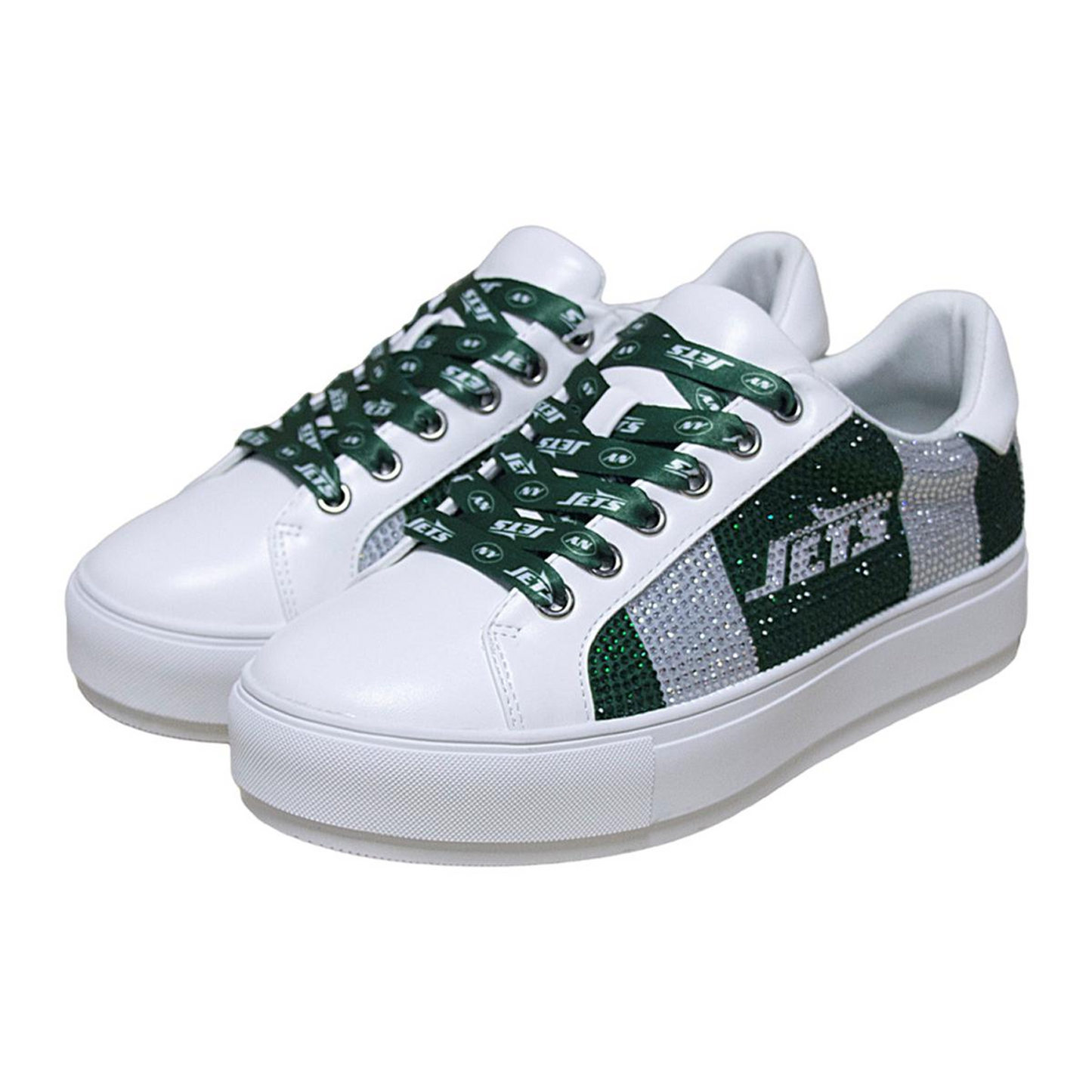 NYJ x NFL Lace-Up Sparkle Sneaker DatND DVT