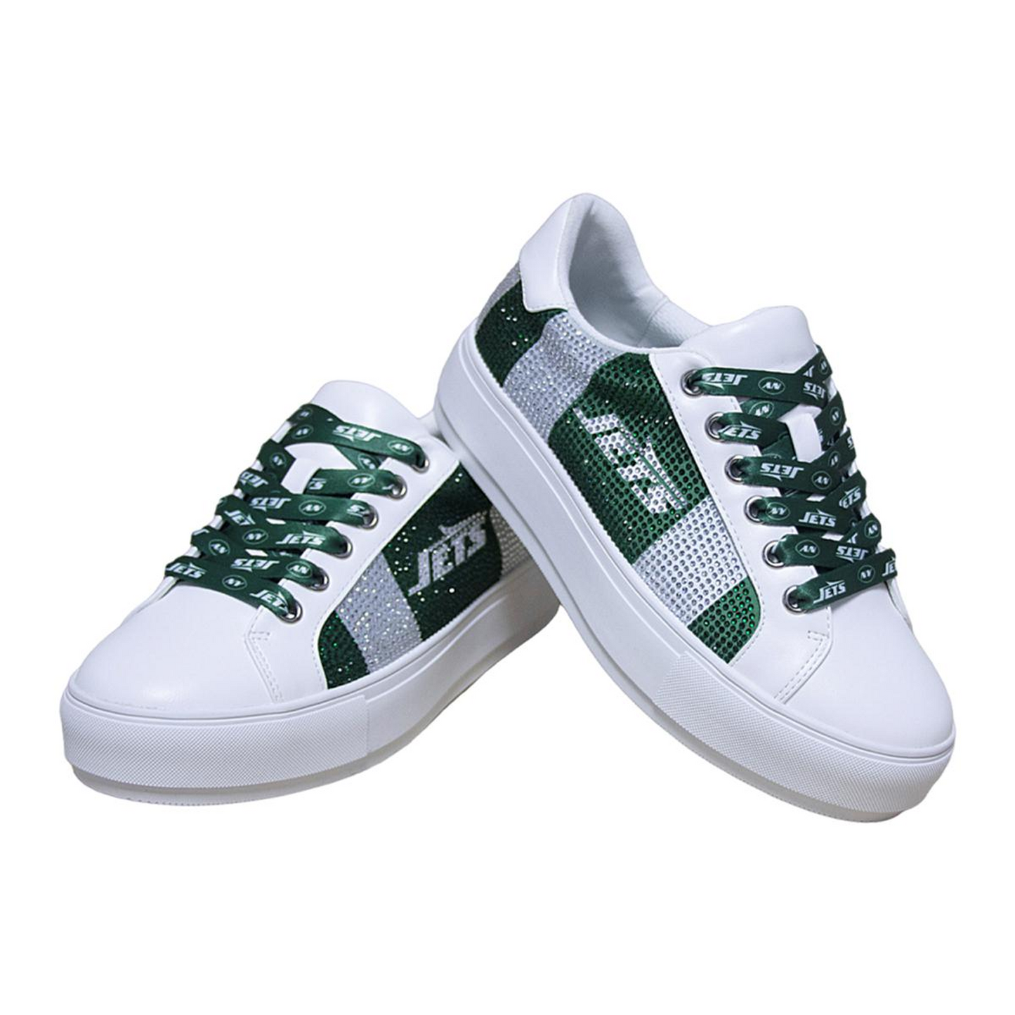NYJ x NFL Lace-Up Sparkle Sneaker DatND DVT
