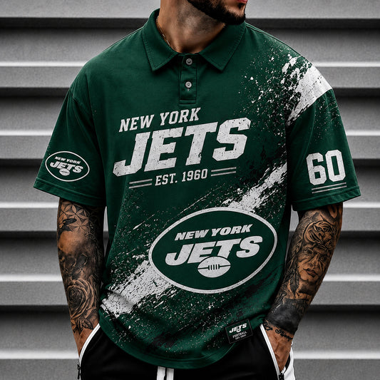 NYJ x NFL Luxury V2 Polo Shirt