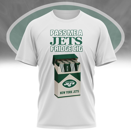 NYJ x NFL Personalized Fridge Cig 3D Shirt DDT CTND