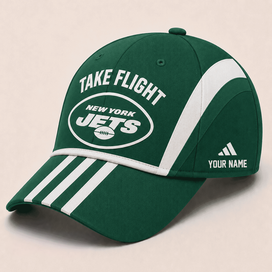 NYJ x NFL Premium Classic Cap Personalized Gift For Fan