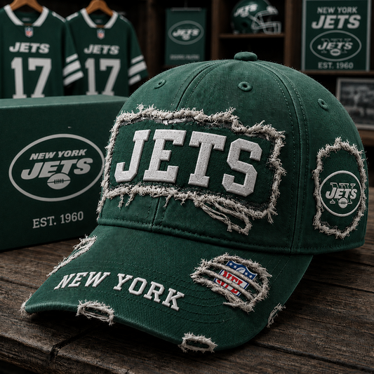 NYJ x NFL Premium Patch Cap 1806