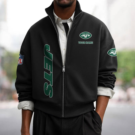 NYJ x NFL Sweatshirt Full Zip DATND TANTD