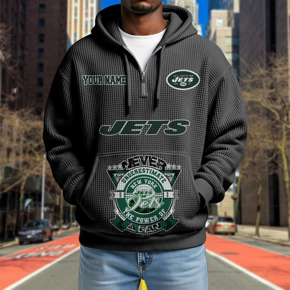 NYJ x NFL Waffle Hoodie DATND TANTD