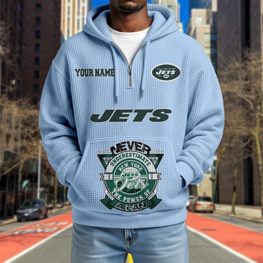 NYJ x NFL Waffle Hoodie DATND TANTD