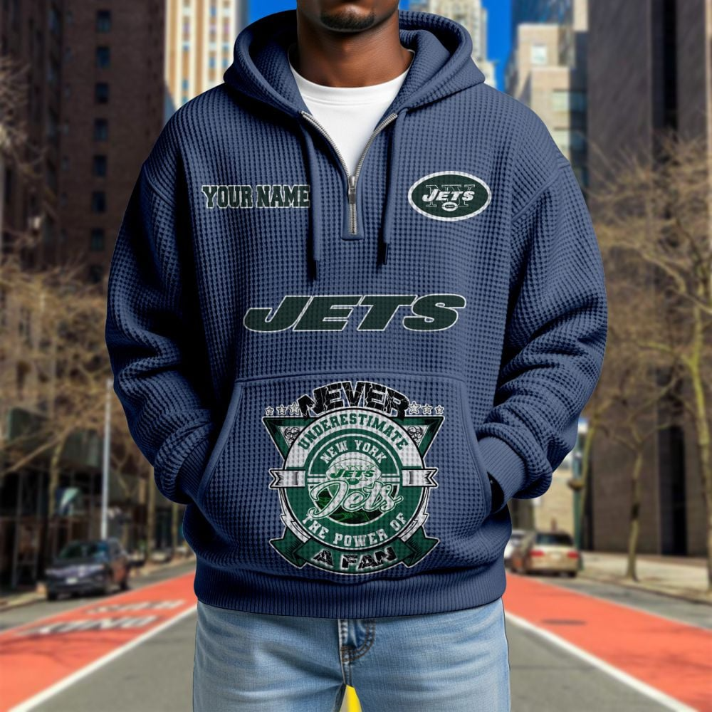 NYJ x NFL Waffle Hoodie DATND TANTD