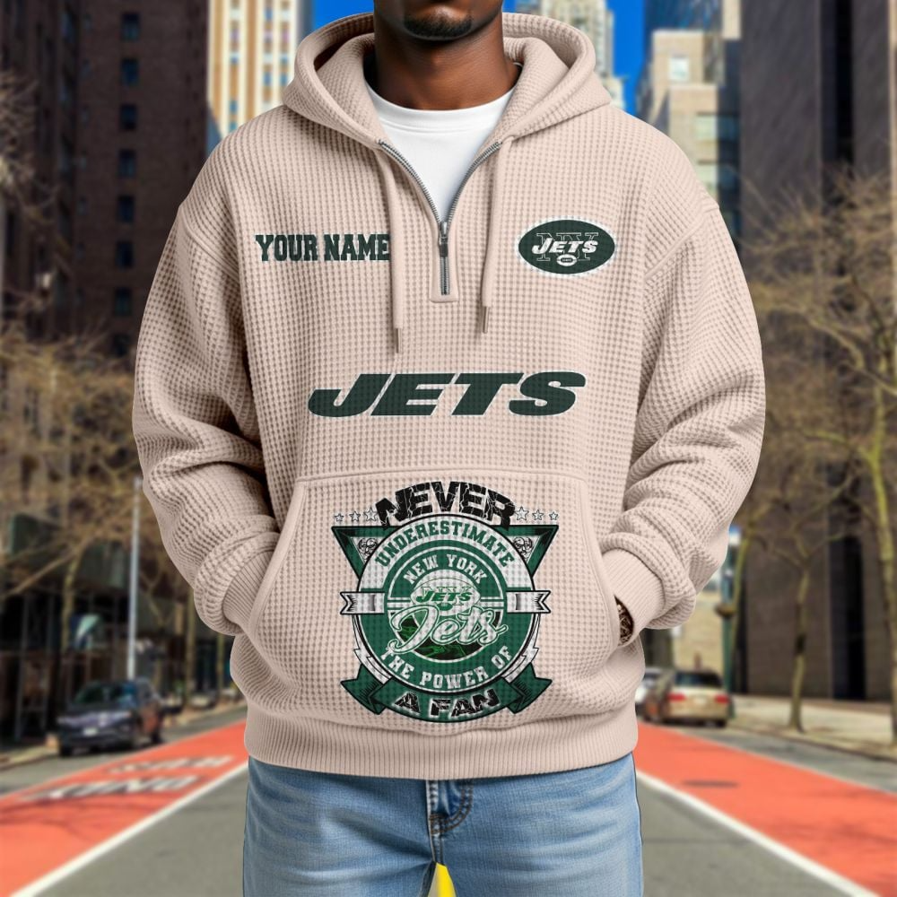 NYJ x NFL Waffle Hoodie DATND TANTD