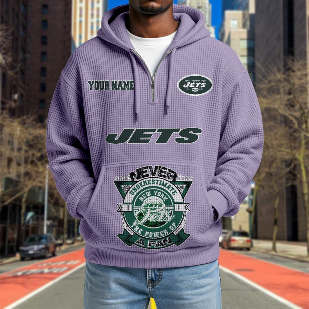 NYJ x NFL Waffle Hoodie DATND TANTD