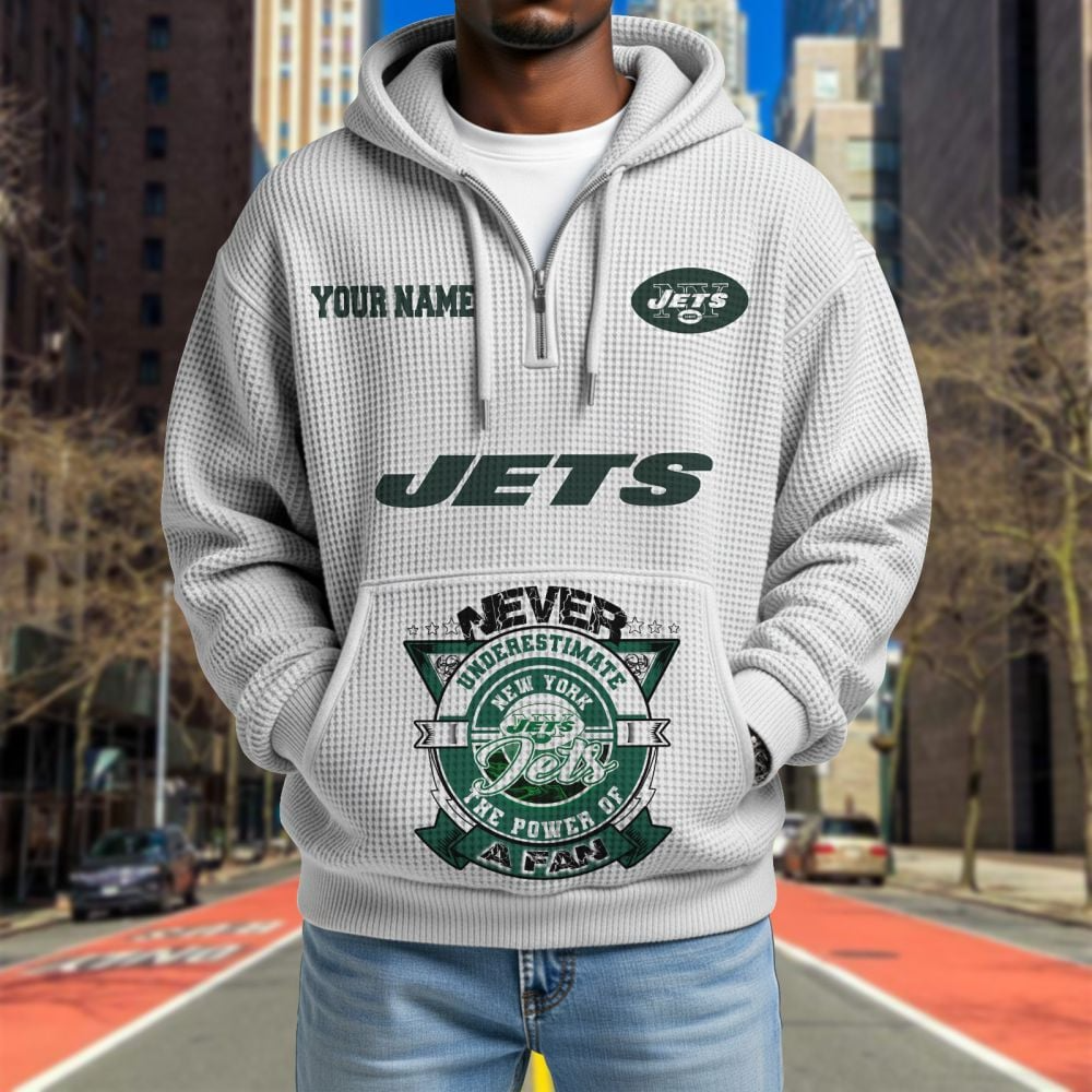 NYJ x NFL Waffle Hoodie DATND TANTD