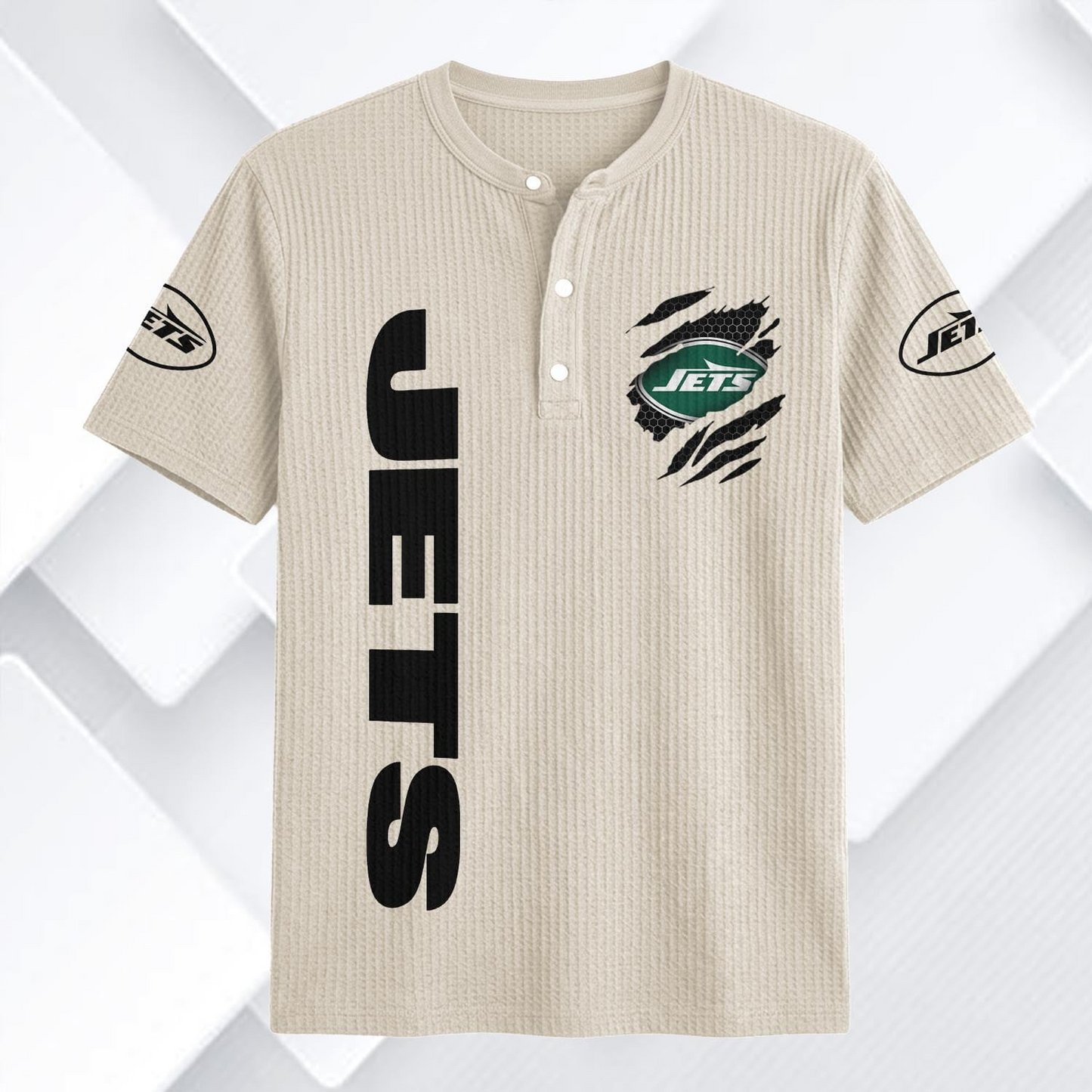 NYJ x NFL Waffle Short-Sleeve Shirt 2205 DatND DVT