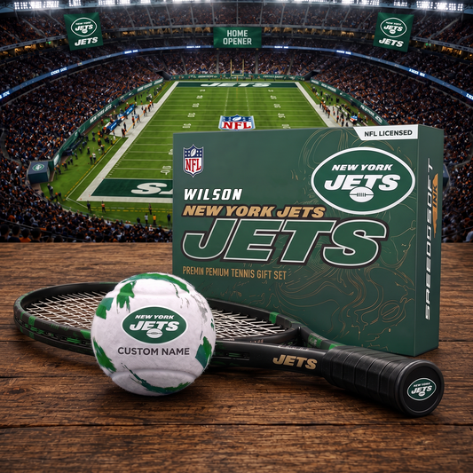 NYJ_PREMIUM NFL  EXCLUSIVE PERSONALIZED TENNIS BALL SET LIMITED EDTION
