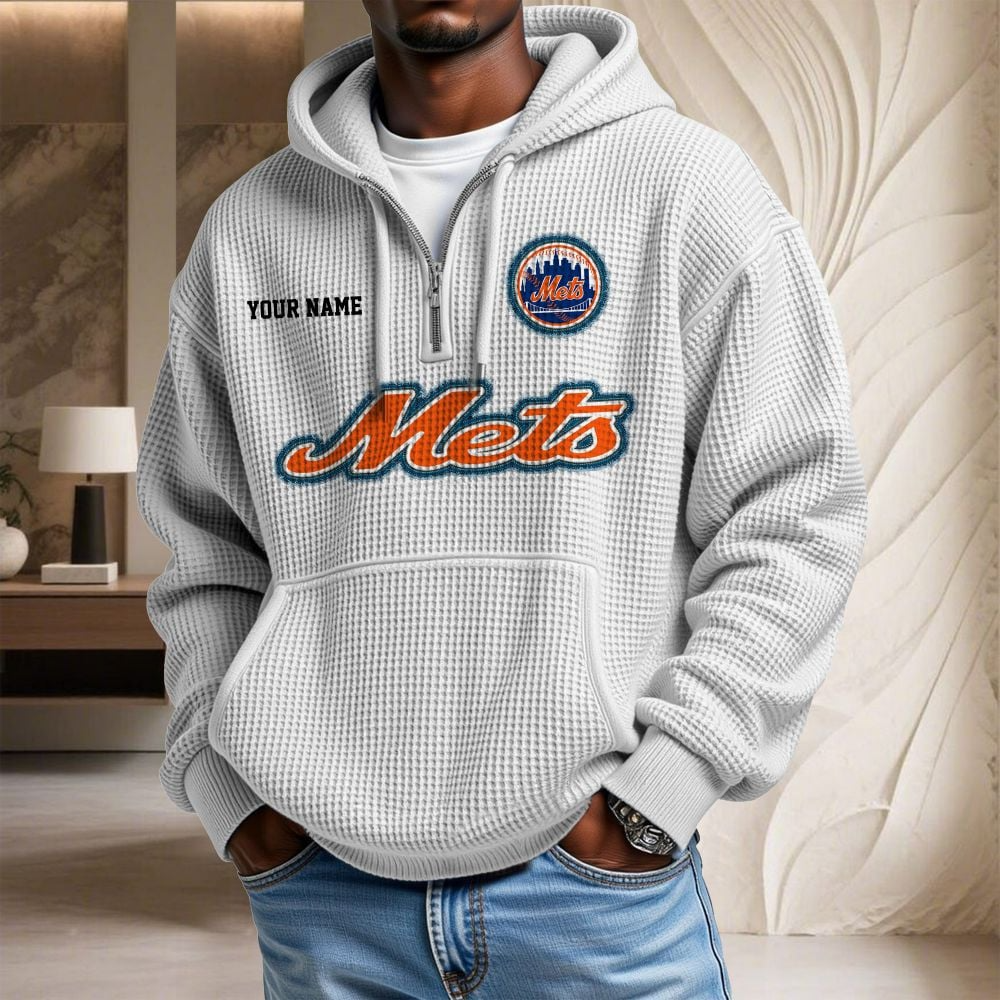 NYM x MLB Waffle Hoodie DATND TANTD
