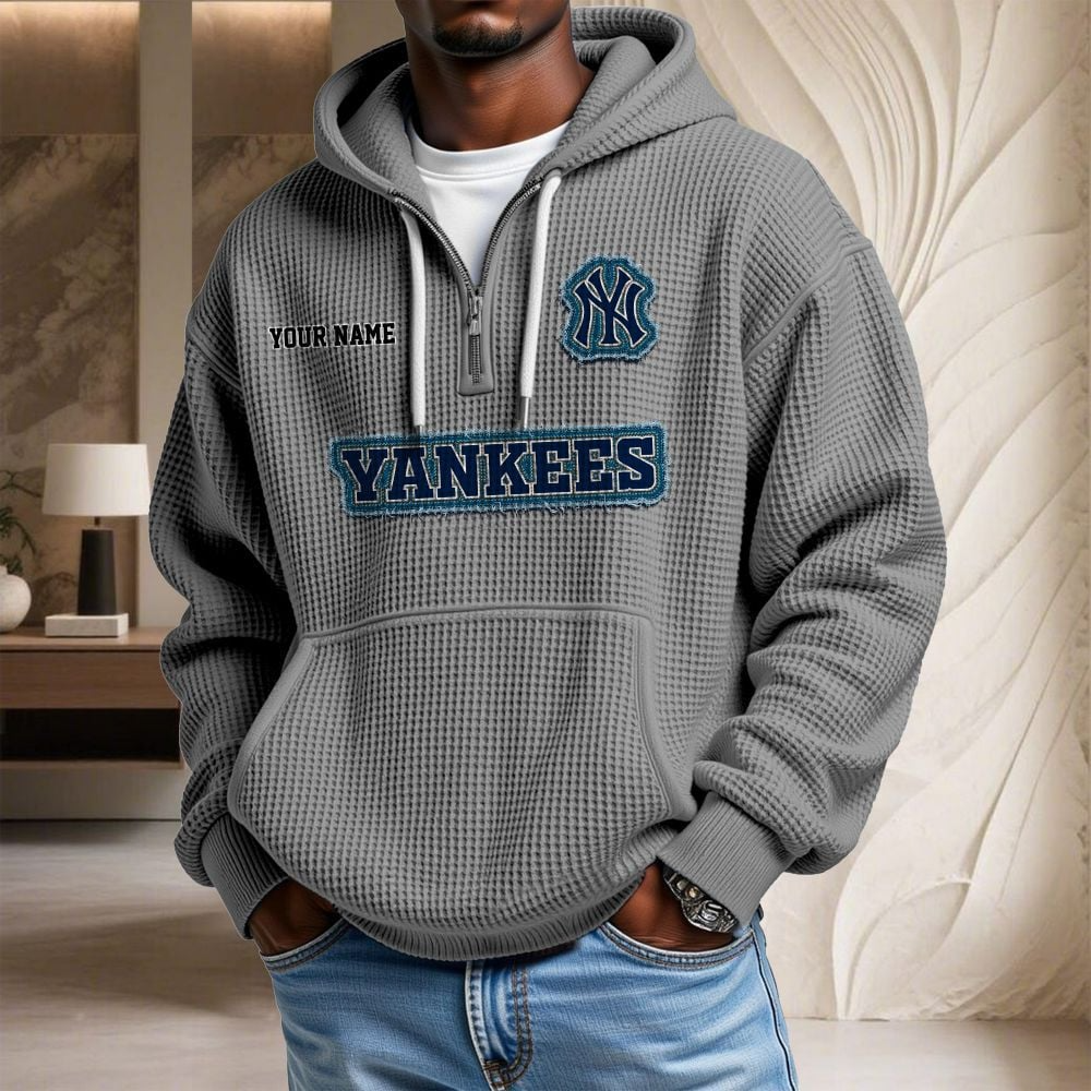 NYY x MLB Waffle Hoodie DATND TANTD