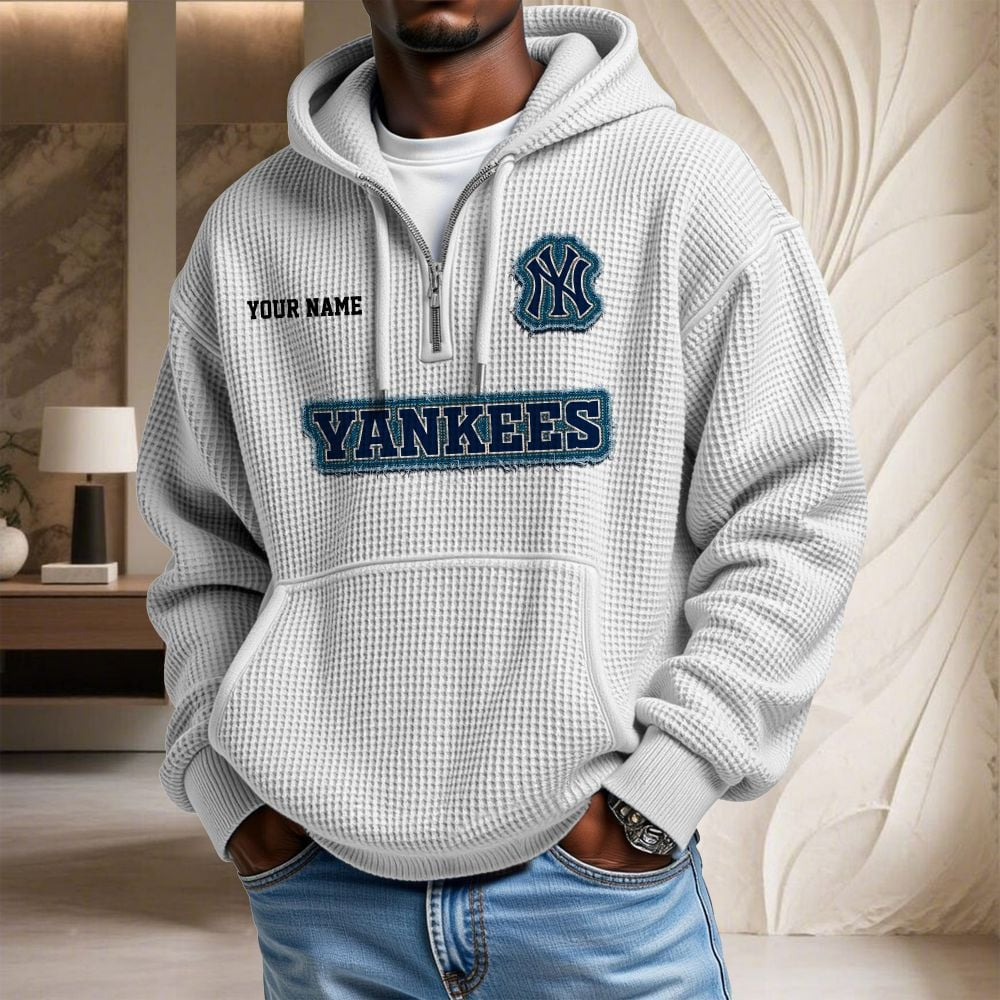 NYY x MLB Waffle Hoodie DATND TANTD
