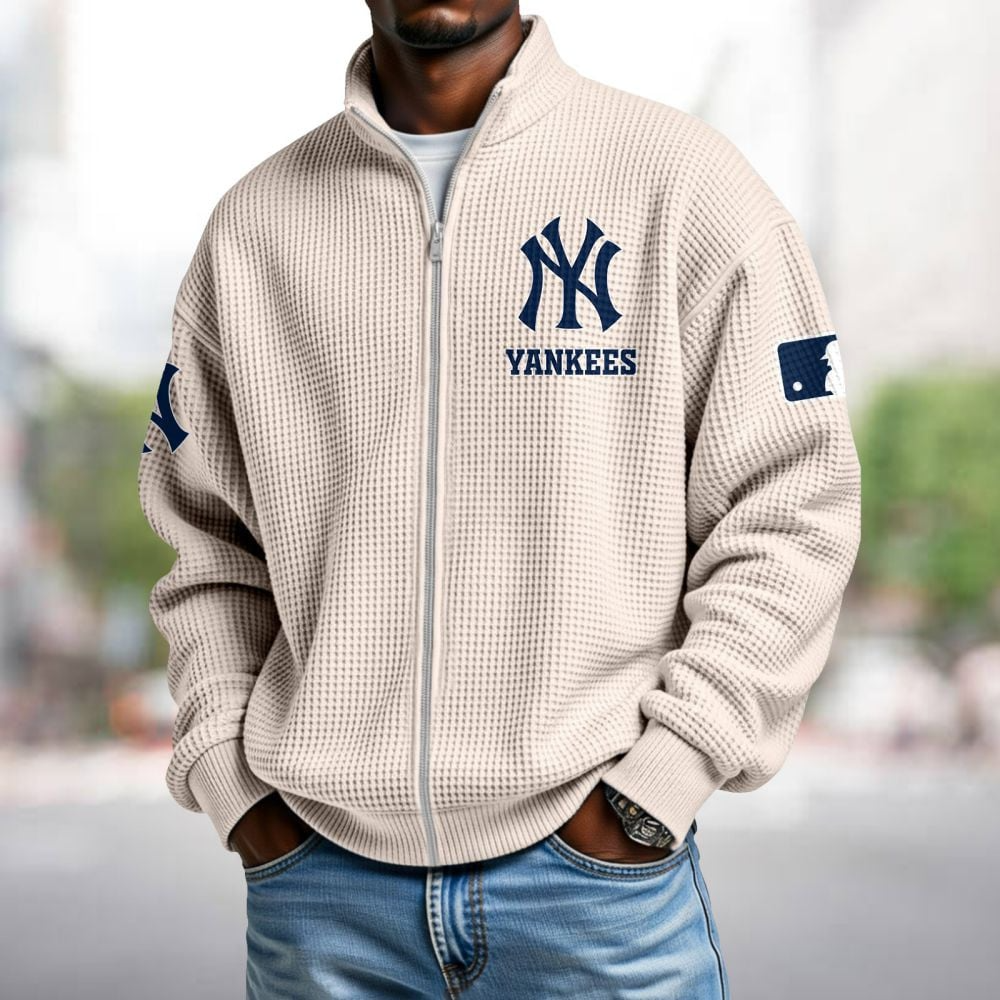 NYY x MLB Waffle Zip-Up Sweatshirt DatND DVT