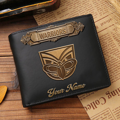 NZL x NRL Premium Leather Wallet - Personalized Edition DatND DVT