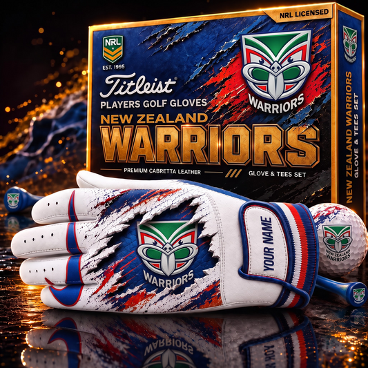 NZW PREMIUM NRL PLAYERS GOLF GLOVE GIFT SET  V2