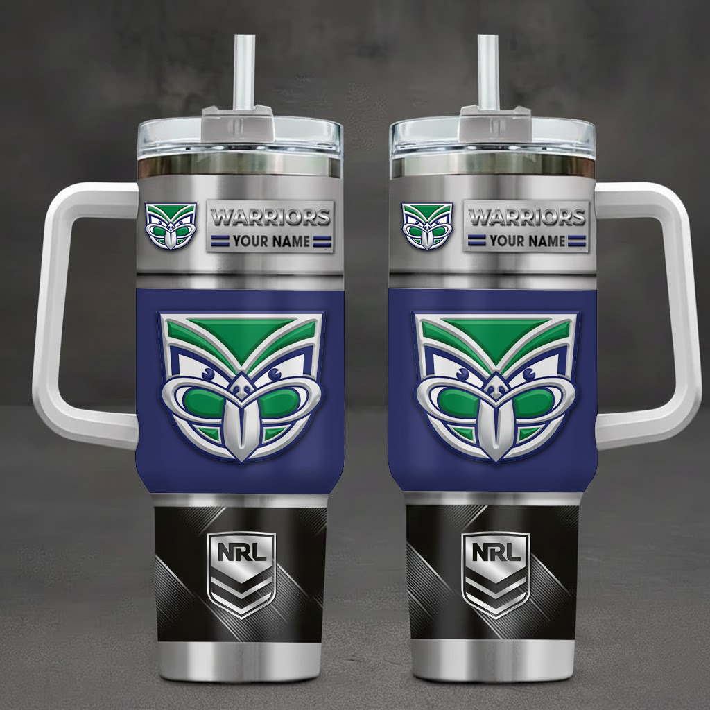 NZW x NRL Stainless Steel Tumbler With Handle DDT NTL