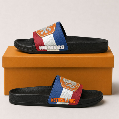 Netherlands Premium WC26 National Team Slide Slippers 0406 DatND DVT