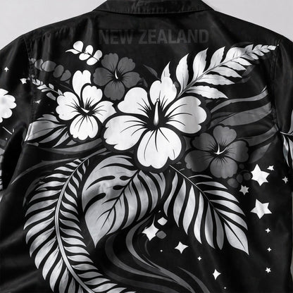 New Zealand World Cup 2026 Floral Hawaiian Shirt PVT02 DATND LBN 90526