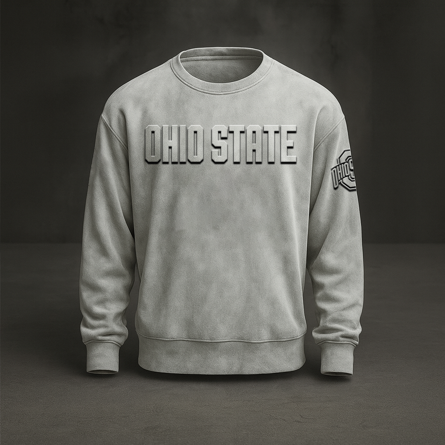 Ohio St x NCAA Embossed Sweat Shirt DATND TANTD