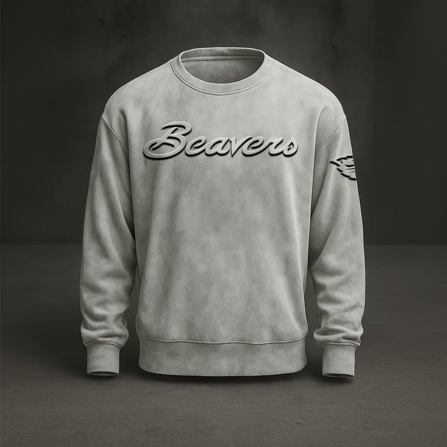 Oregon St x NCAA Embossed Sweat Shirt DATND TANTD