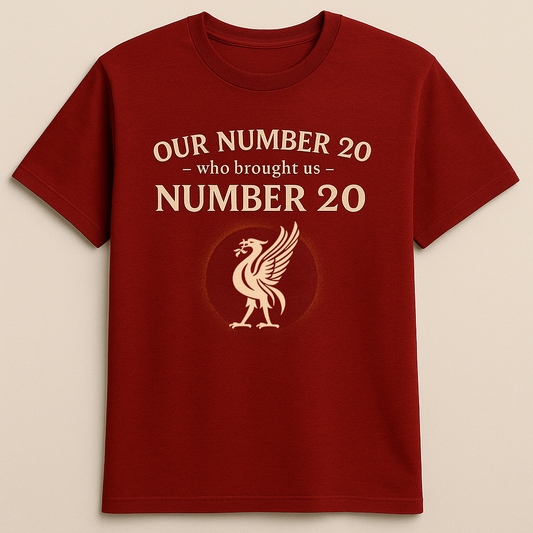 DJ20 - Our Number 20 Who Brought Us Number 20 Shirt DDTNTL