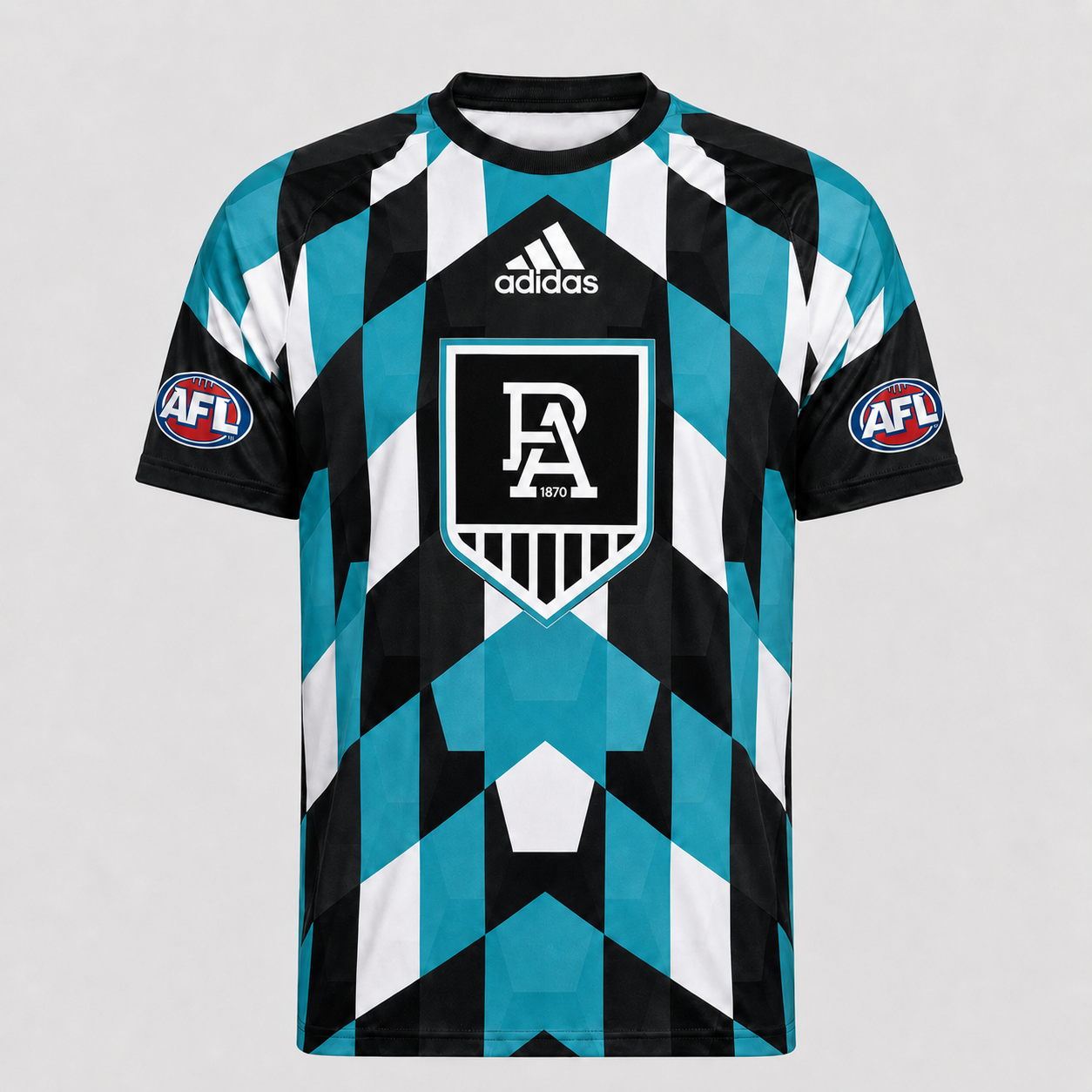 PA x AFL Premium Geometric Fan Performance T-Shirt