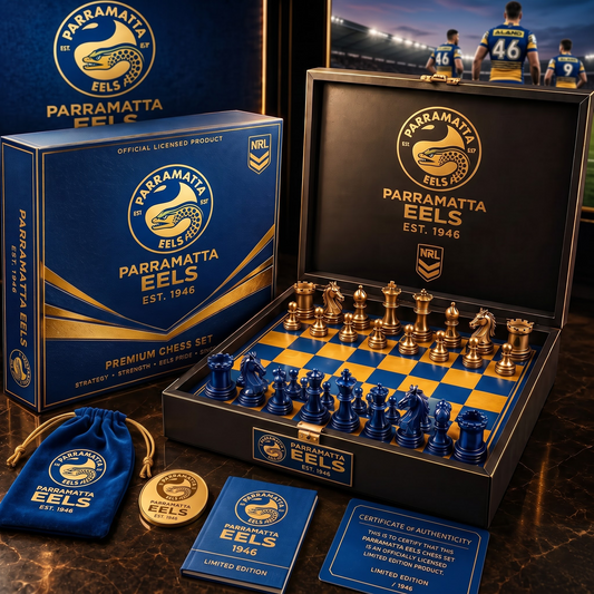PAR X PREMIUM NRL CHAMPIONS CHESS SET – LIMITED COLLECTOR EDITION