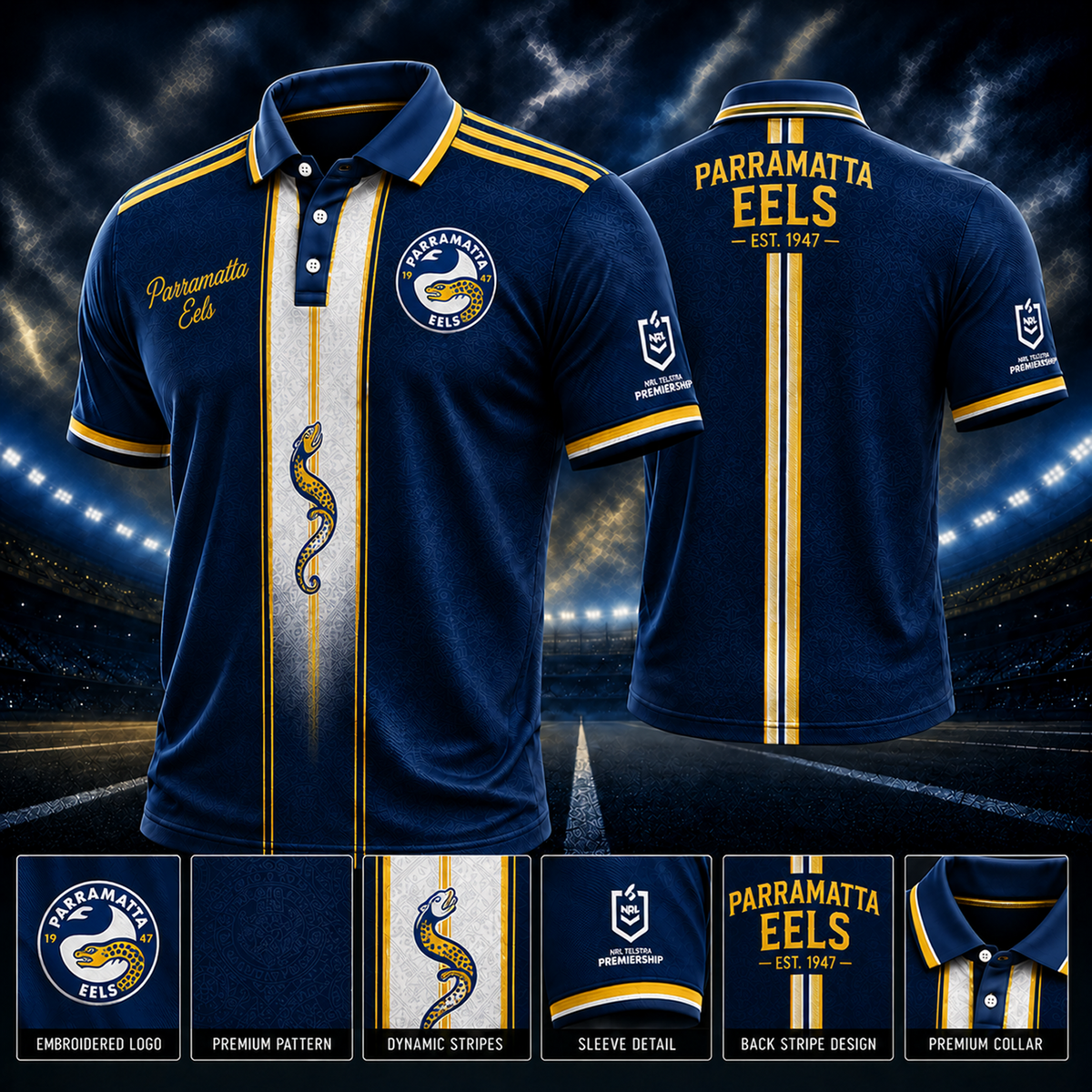 PAR x NRL Polo Shirt Limited Edition