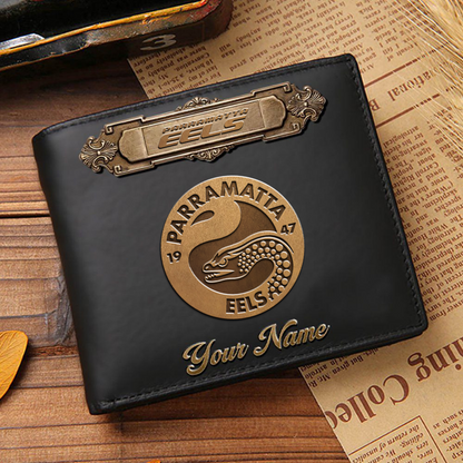 PAR x NRL Premium Leather Wallet - Personalized Edition DatND DVT