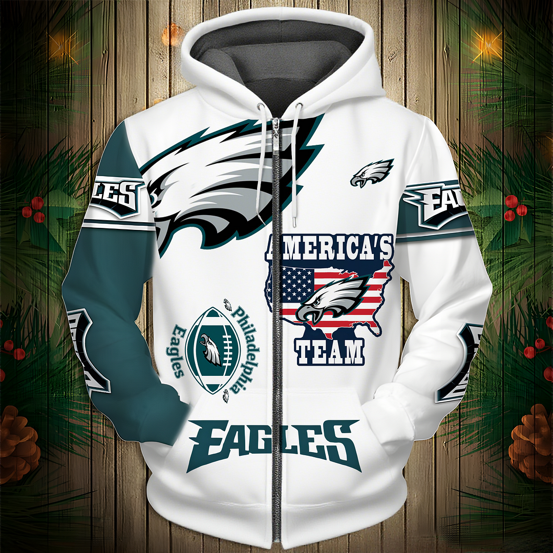 PE Premium NFL 3D Graphic Hoodie DDT NTL