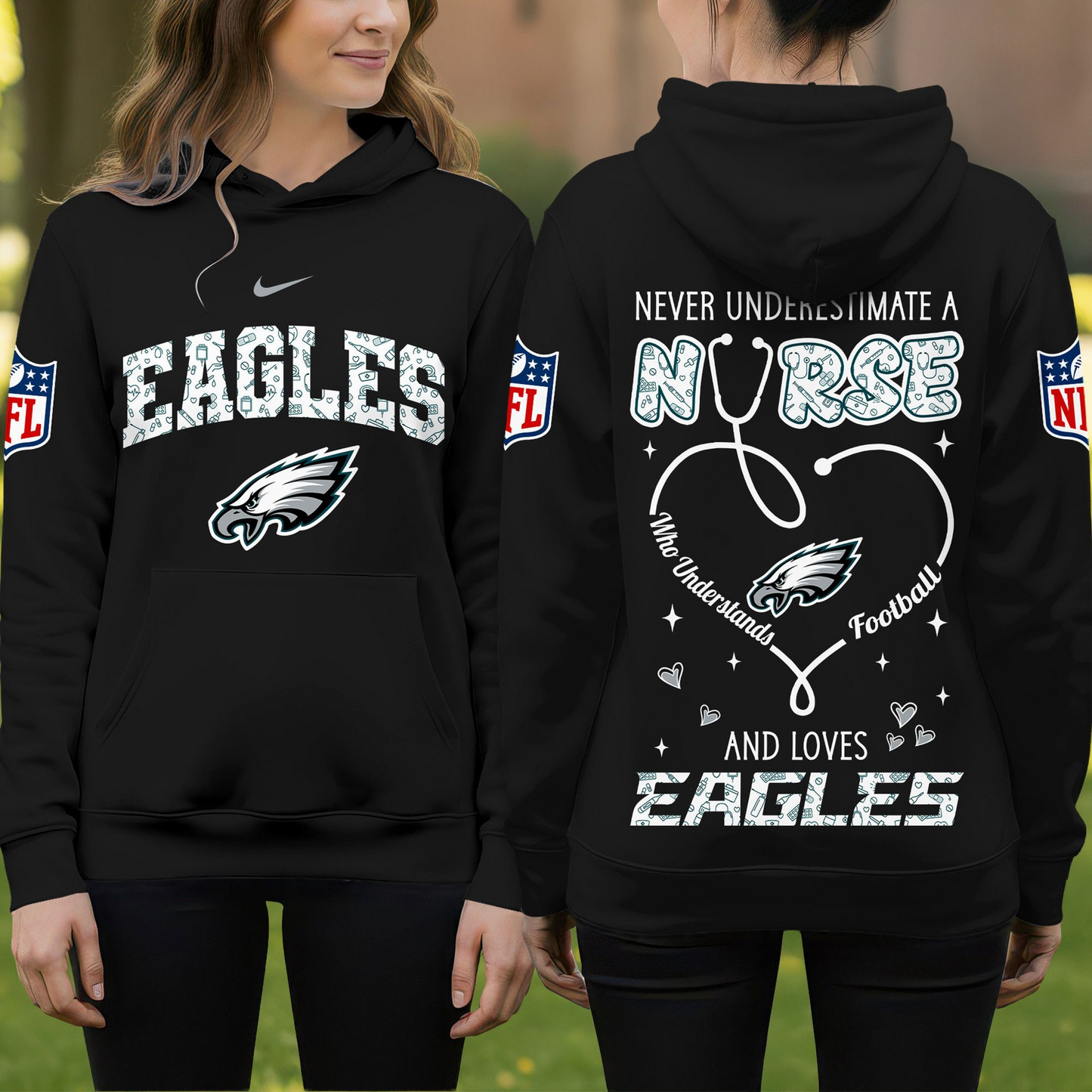 PE Premium NFL Nurse Pride Hoodie DDT 101125 HLPHUONG
