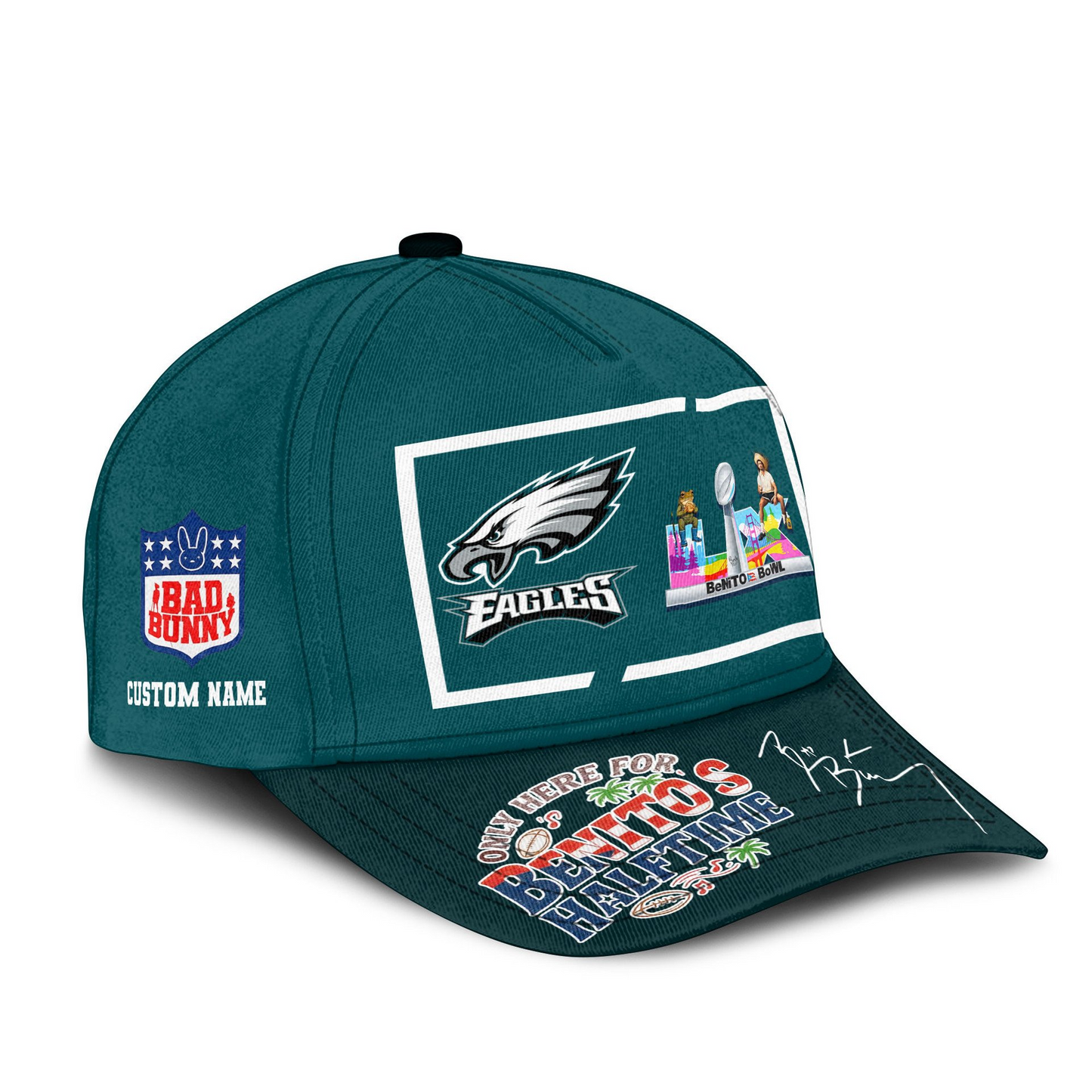 PE Premium NFL Only Here For Benitos Halftime Cap DDT HLPHUONG