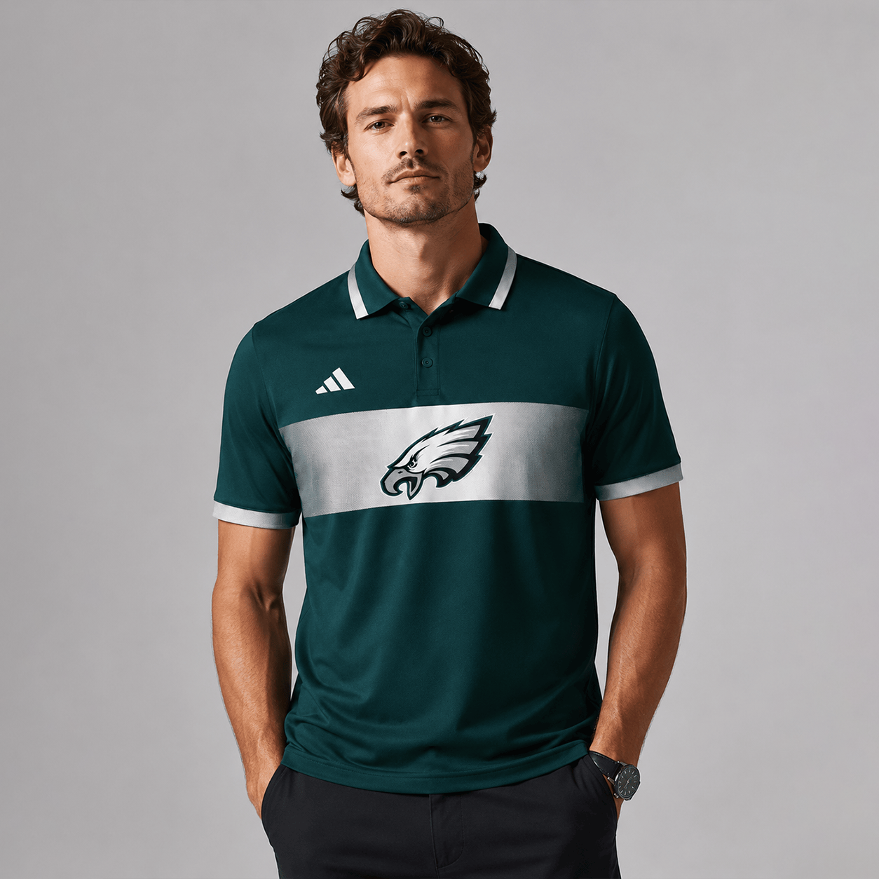 PE Premium NFL Personalized Match Day Polo Shirt