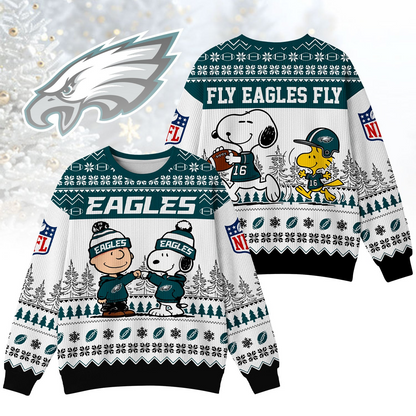 PE Premium NFL Snoopy Winter SweatShirt DDT CTND