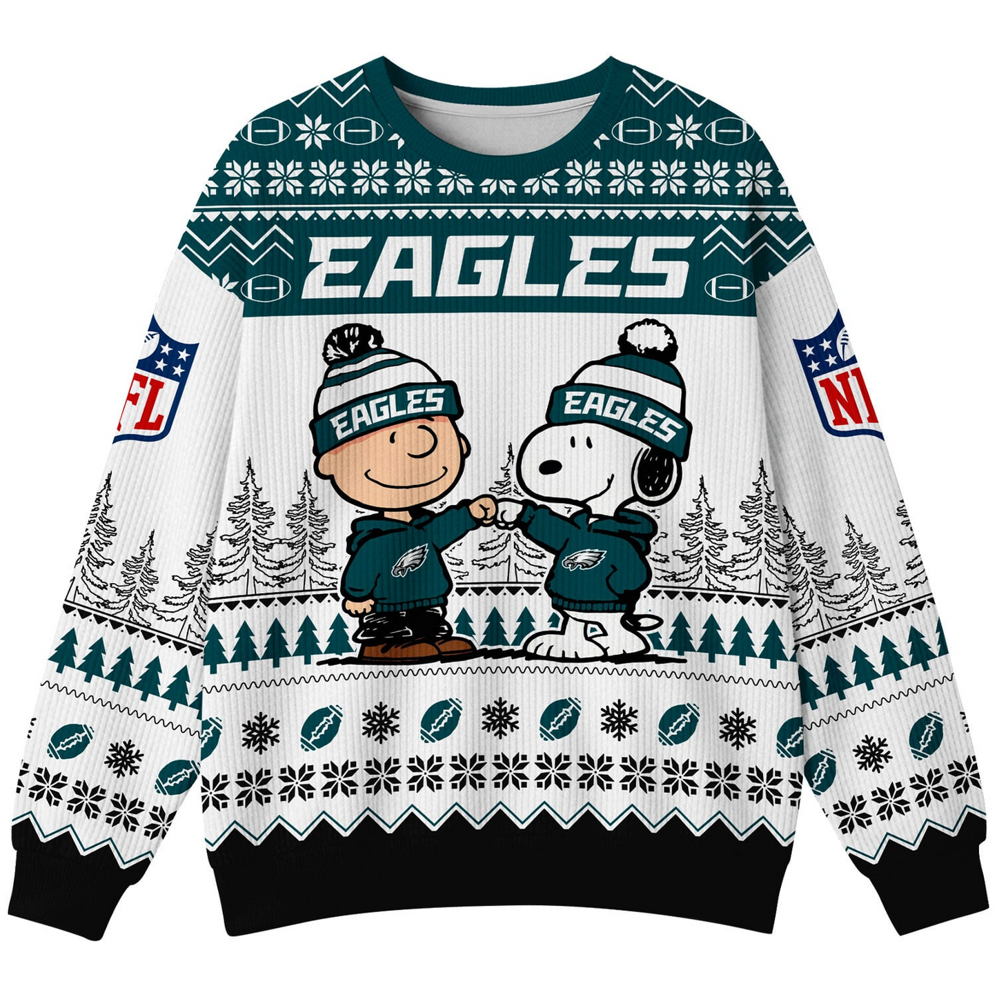 PE Premium NFL Snoopy Winter SweatShirt DDT CTND