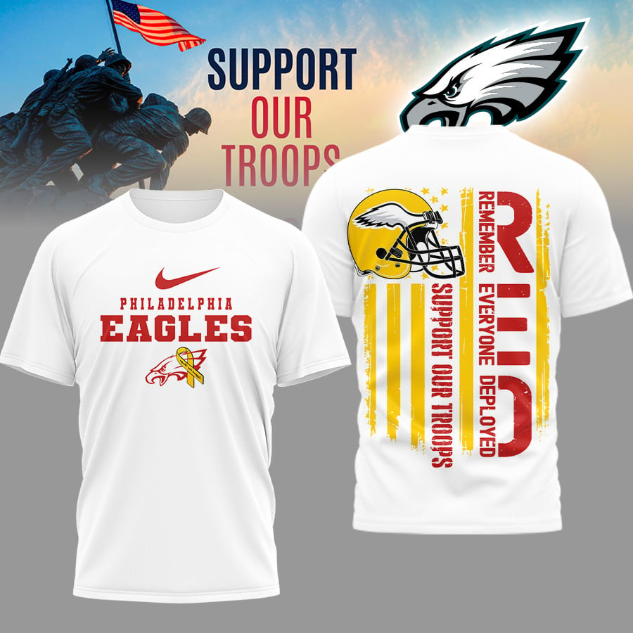 PE Premium NFL Support Our Troops T-shirt DDT 101125 HLPHUONG