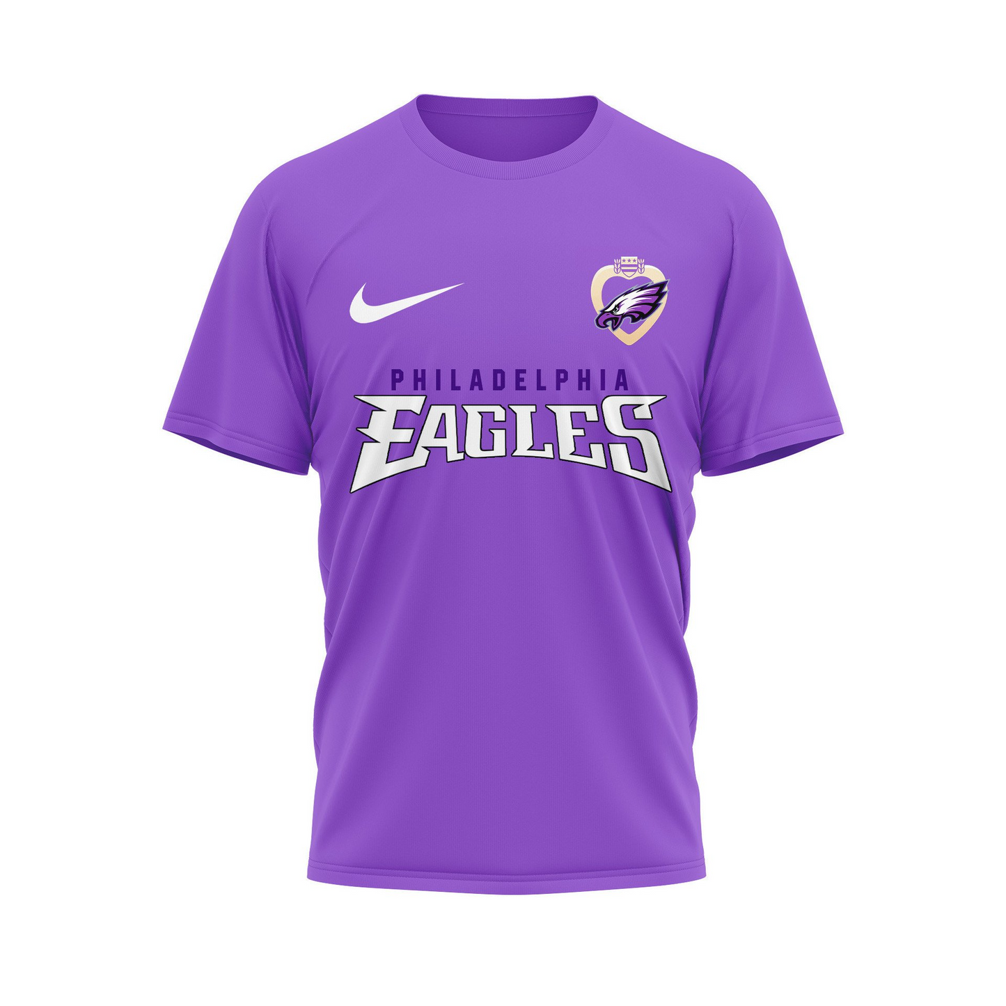 PE Premium National Purple Hear Day 3D Shirt  300626