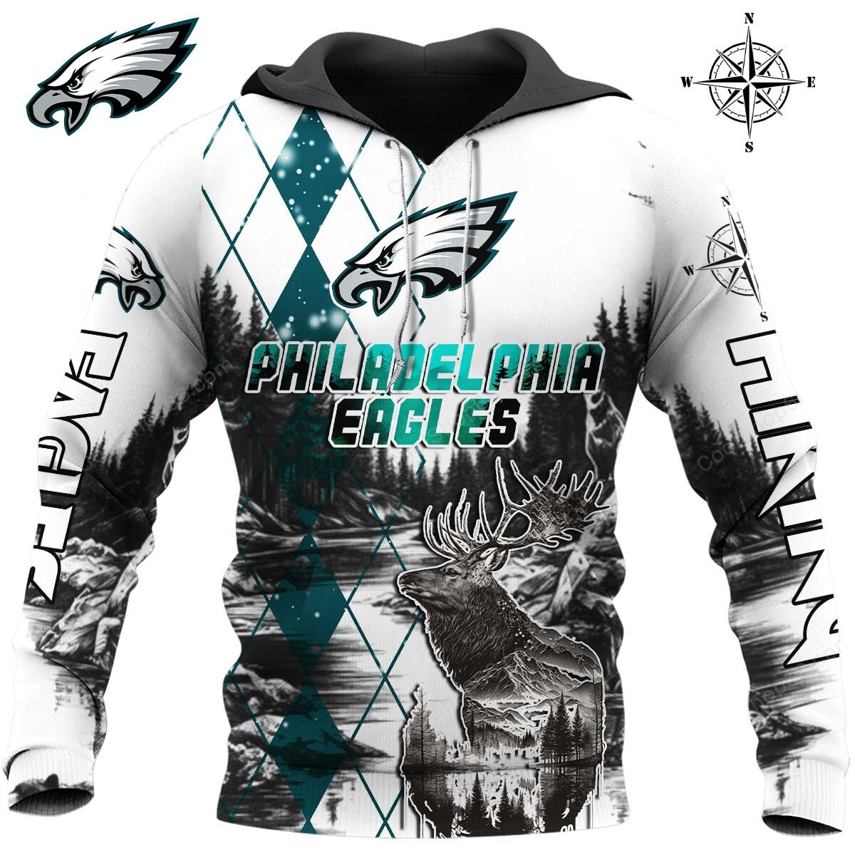 PE x NFL Hiking 3D Hoodie DDT CTND