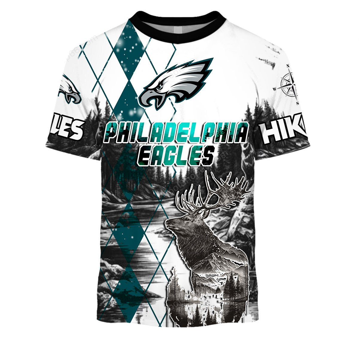 PE x NFL Hiking 3D Hoodie DDT CTND