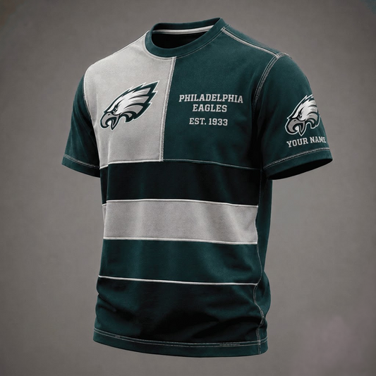 PE x NFL Premium Vintage All Over Print T-Shirt 3D Personalized Gift For True Fan